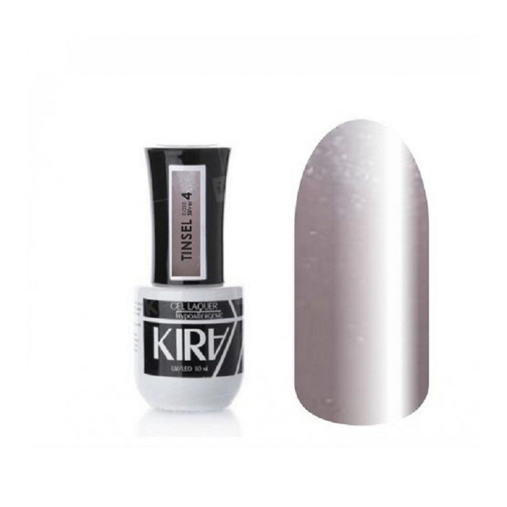 КИРА база TINSEL base  Silver 4 10 мл.