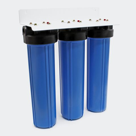 Колба фильтра ВВ20 тройная NatureWater BRL03 1" (в сборе)