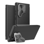 Чехол-книжка Nillkin Qin Prop Leather для Samsung Galaxy S24 экокожа (черный)