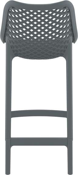 Полубарный стул Air 65 см серый