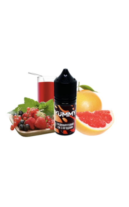 YUMMY Grapefruit juice with Berries (30 ml)