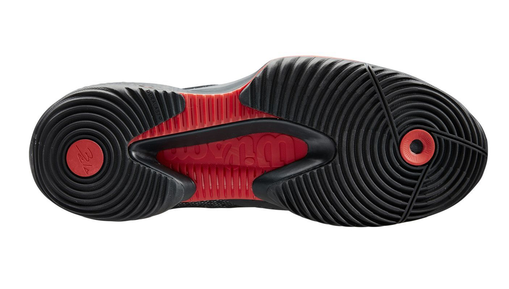 Мужские кроссовки для Падел Wilson Bela Pro - black/ebony/poppy red