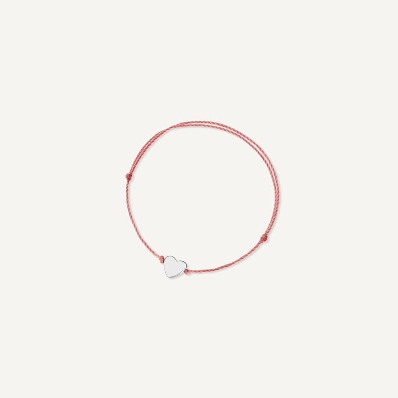 Браслет Сплетенный – Грязно-розовый