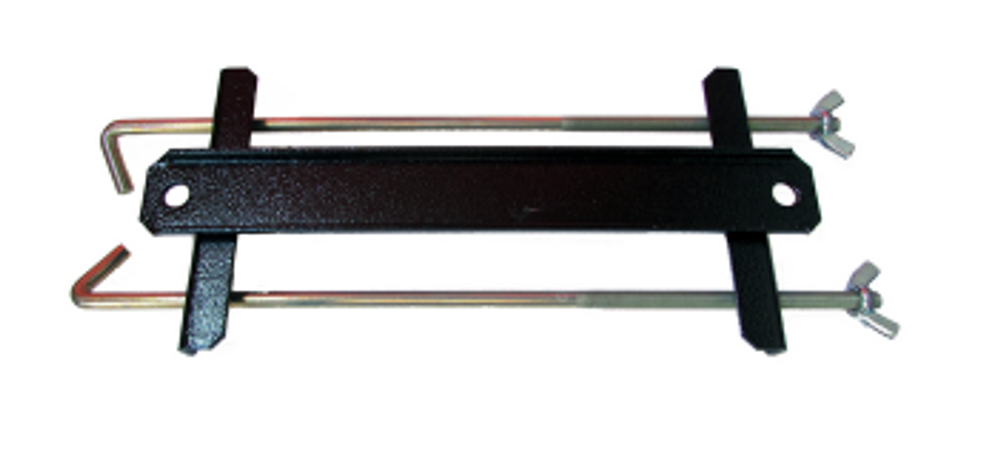 Планка крепления АКБ L=132-176мм (раздвижная) с шпильками М6-250 мм (УНИВЕРСАЛЬНАЯ)