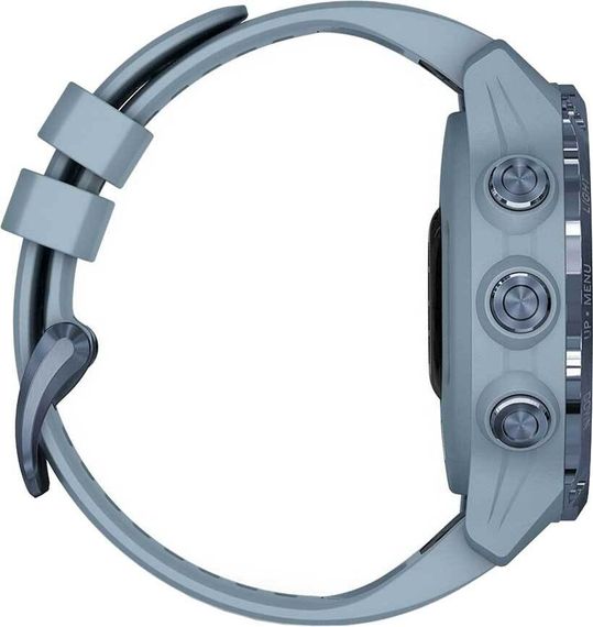 Умные часы - дайвинг компьютер Garmin Descent MK2s голубой корпус c силиконовым ремешком цвета морской пены