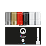 Набор меловых маркеров MOLOTOW BASIC SET 4-8mm