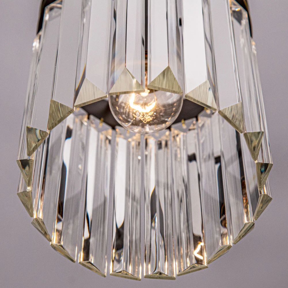 Citilux Мартин CL332011 Подвесной светильник хрустальный Прозрачный