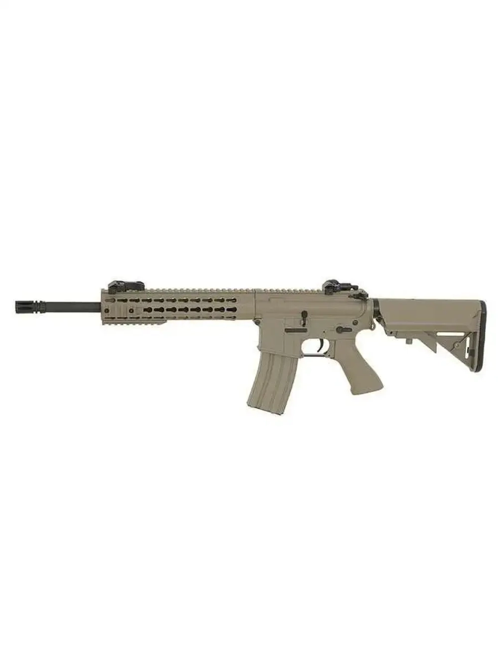 Страйкбольный автомат (Cyma) CM515TN M4SR16 TAN ABS-пластик