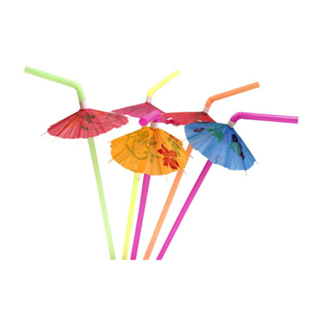 Коктельные трубочки с зонтики