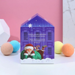 Набор из 4 бомбочек для ванны «Добрый Санта» (Цвет: разноцветный)