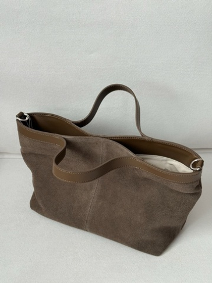 Сумка из натуральной замши