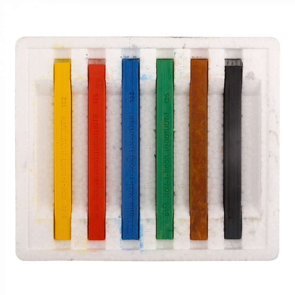 "K-I-N" Набор масляных мелков для художника, 6 цветов