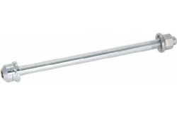 Ось 10mm Xenium L:175mm Cro-mo полая 1 гайка хромированная