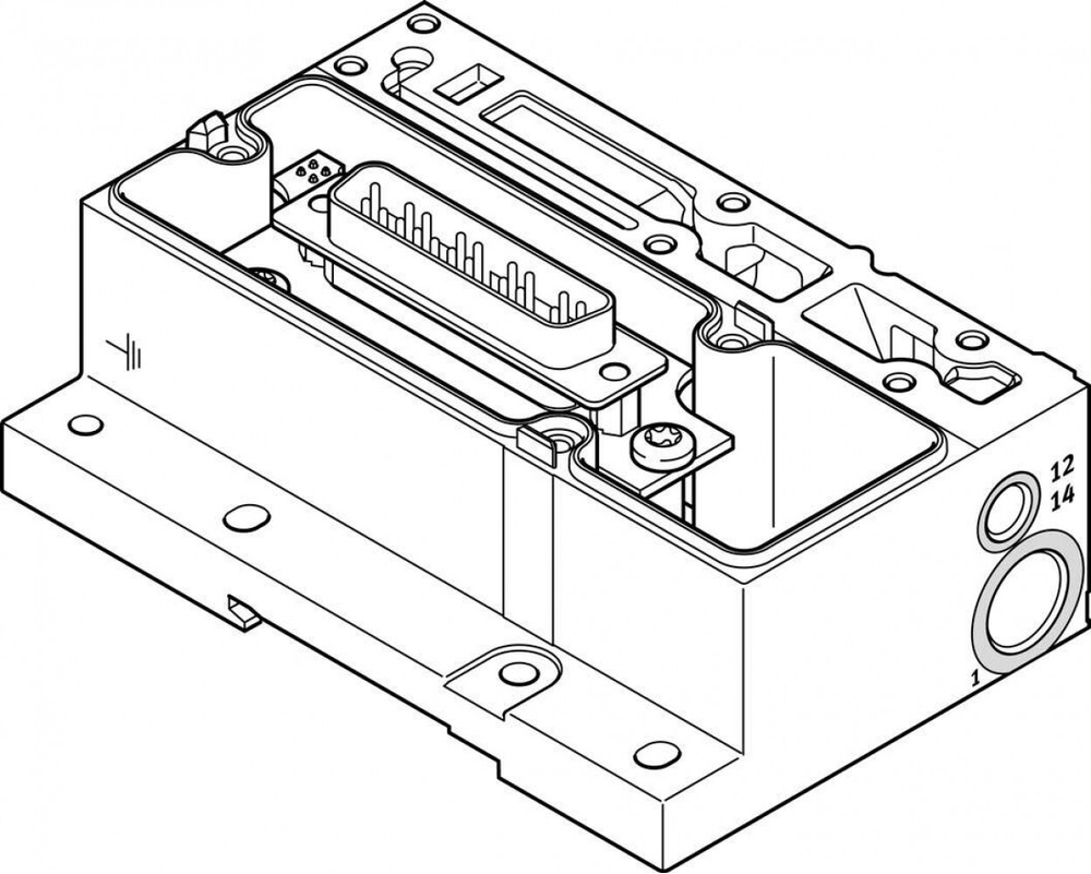 Электрический интерфейс Festo VMPA1-MPM-EPL-G