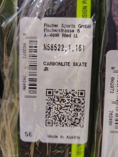 Беговые лыжи FISCHER Carbonlite Skate Hole JR IFP