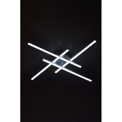 Светильник потолочный светодиодный ЭРА Модерн Nora CLL-1-62W 3К-6,5К RC WH с ДУ белый