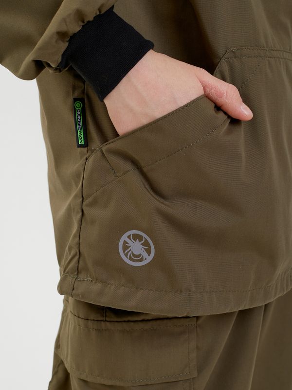 Костюм летний Антигнус-Детский ткань Сорочка цвет Хаки