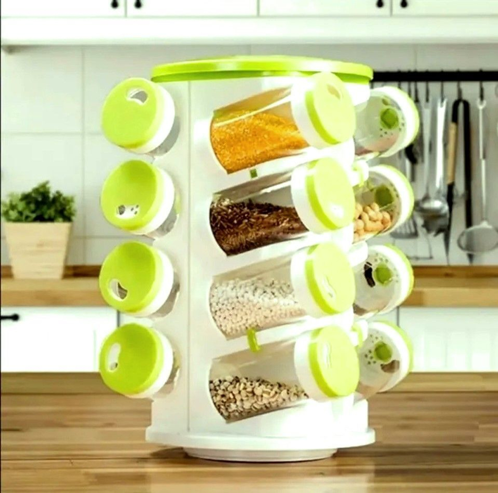 Набор для хранения специй SPICE RACK SIXTEEN IN ONE