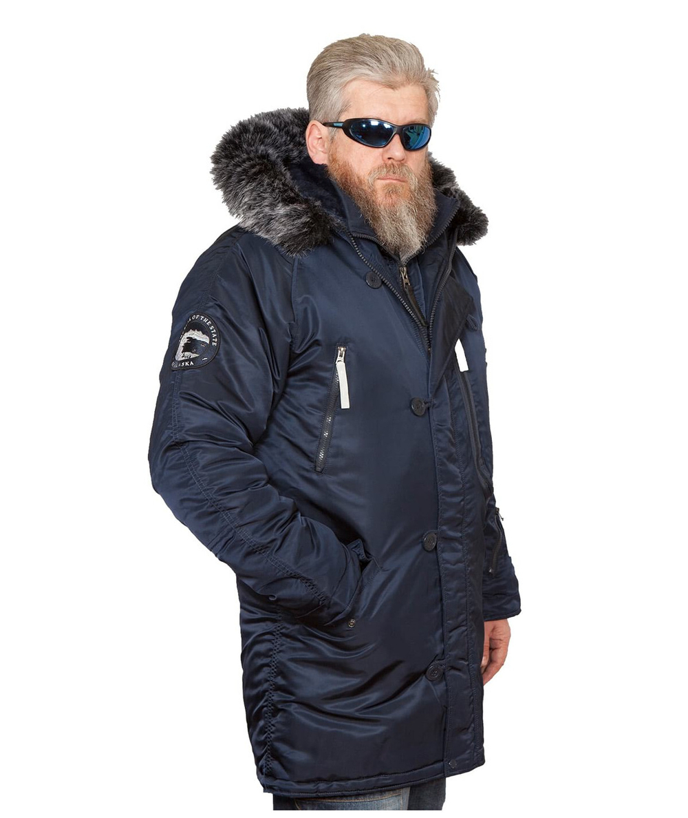 Куртка мужская зимняя Apolloget Expedition (т.синий - R.Blue/Gun Metal)