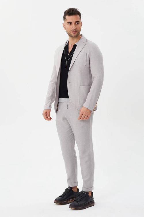 Льняной костюм Open Jns