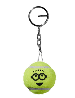 Брелок Wilson Minions 3.0 Tennis Ball Keychain - yellow/black