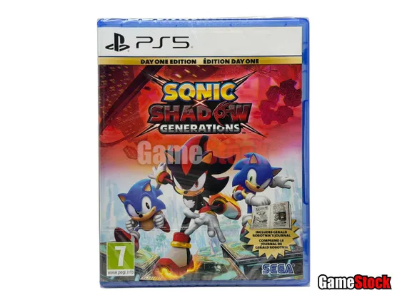 PS5 Sonic x Shadow Generations: Day One Edition (Новый, Русские субтитры, PPSA-17597)