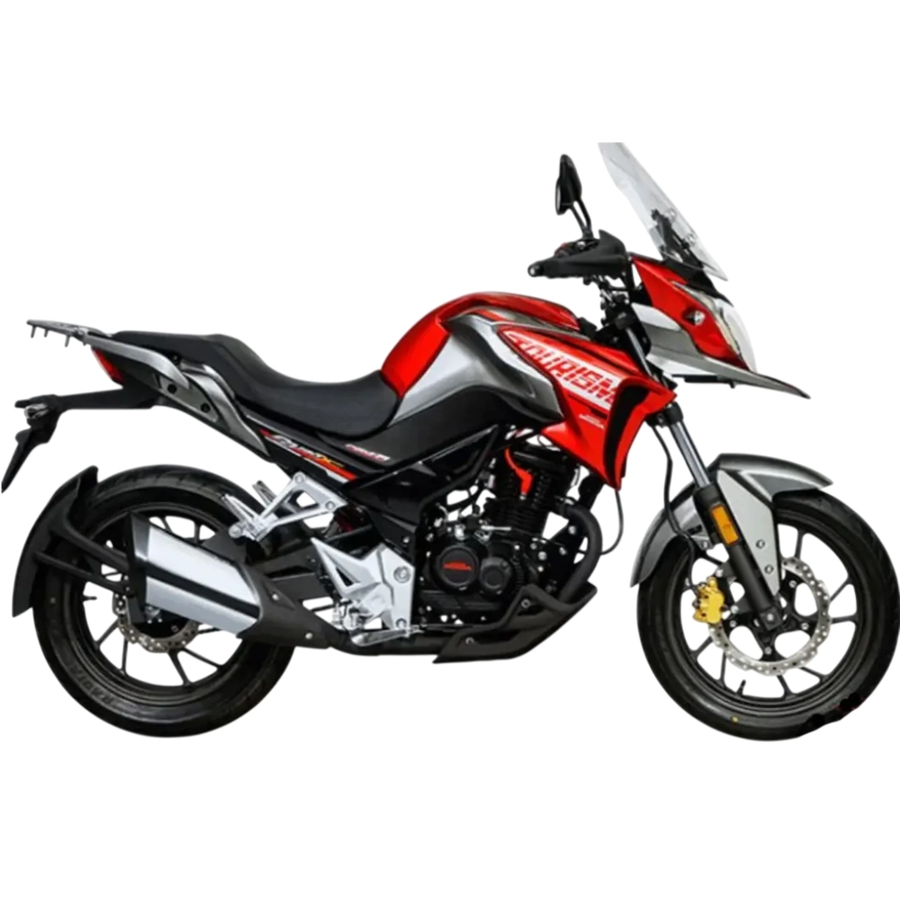 Мотоцикл Honda CB190X красный