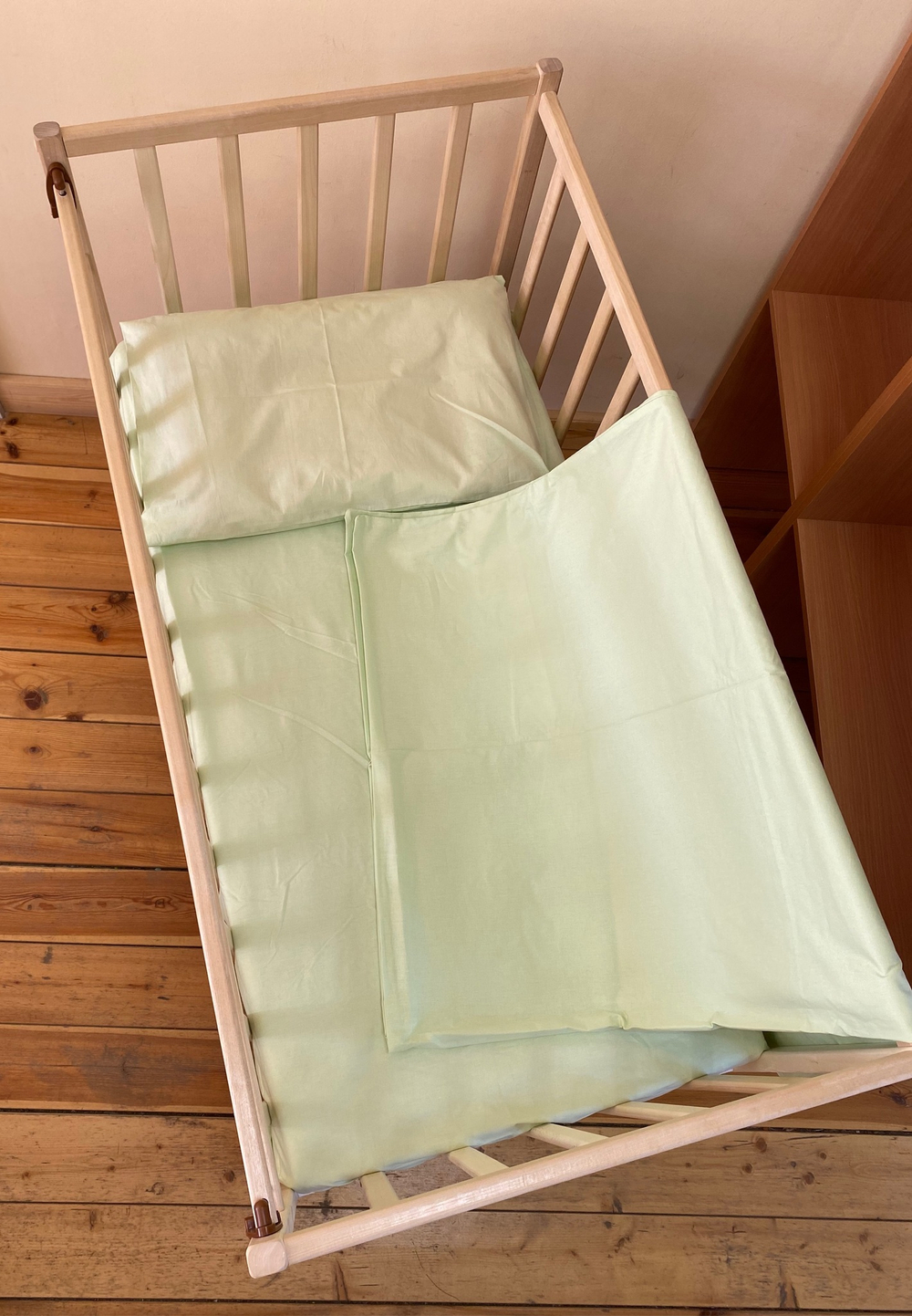 Комплект постельного белья 3х предметный (гладкокрашенный поплин) салатовый