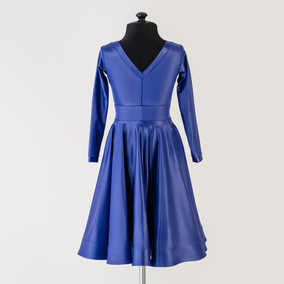 Standart 2-04-02-B | Рейтинговое платье для спортивных бальных танцев | Vasileva Dance