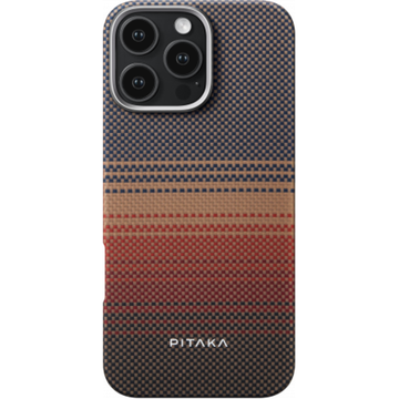 Чехол Pitaka Fusion Weaving MagEZ 5 (1500D) для iPhone 16 Pro - Sunset