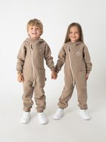 Комбинезон косуха с капюшоном "Халва" утепленный
