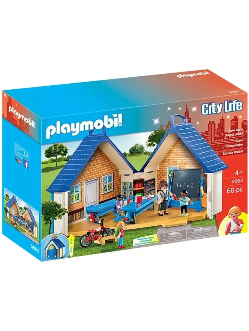 Набор Переносная школа Playmobil 5662