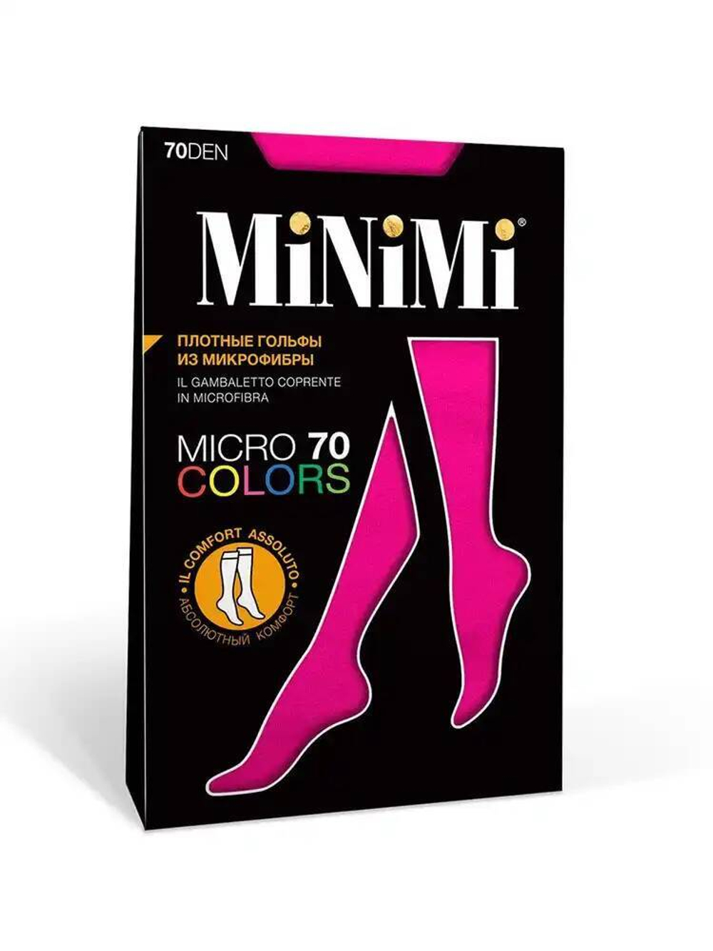 MiNiMi MICRO COLORS 70 гольфы