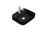 Раковина накладная для установки на столешницу AQUATEK ВЕГА  AQ5506-MB 500*395*140, с отверстием под смеситель, матовый черный
