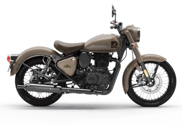 Royal Enfield Classic 350 Signals Desert Sand