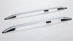 Рейлинги Can Otomotiv на крышу TOYOTA LC PRADO 2002-2009 (Crown, Алюминий, В штатные места, серебристый) арт.TOPR.73.0002