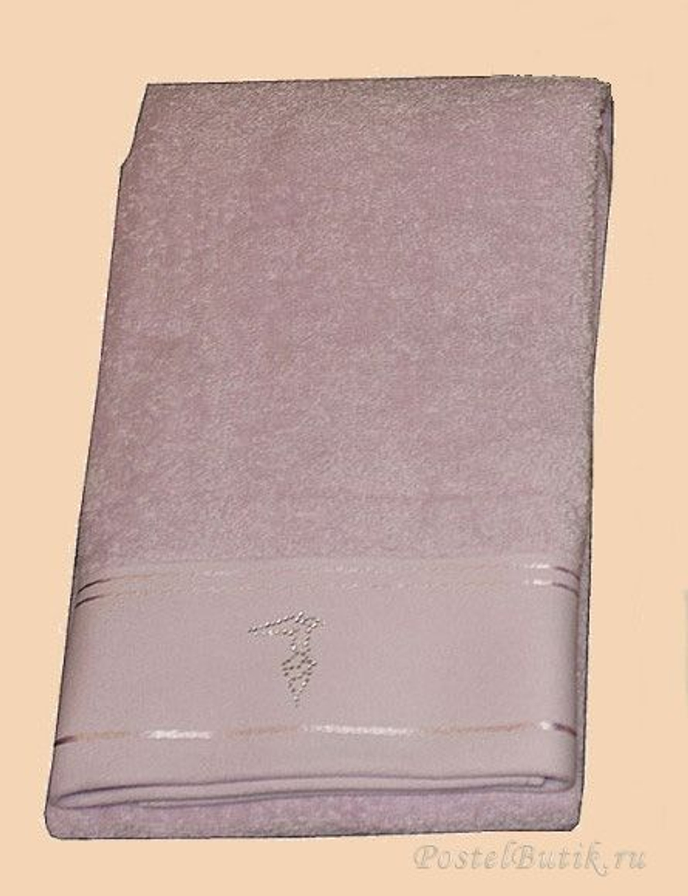 Набор полотенец 2 шт Trussardi Luxor сиреневый