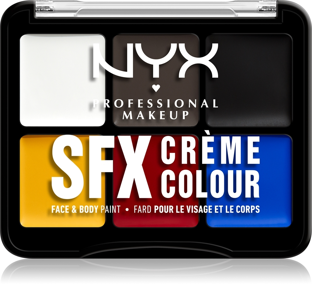 NYX Professional Makeup Halloween SFX Paints - Многофункциональная палитра для тела и лица, 6 g