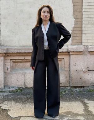 Брюки с 2мя запахами