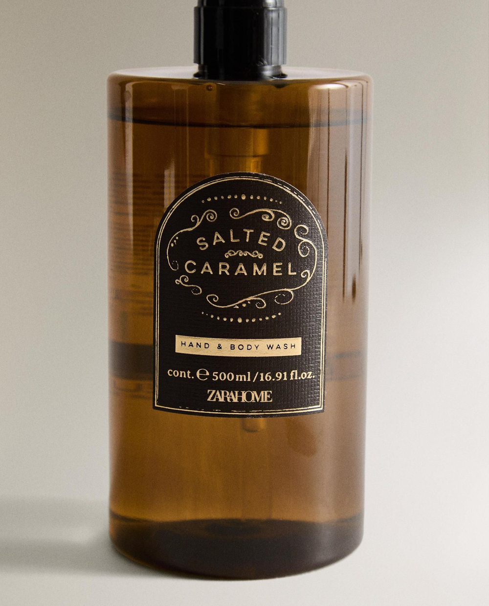 Zara Home - Соленое карамельное жидкое мыло, 50 мл