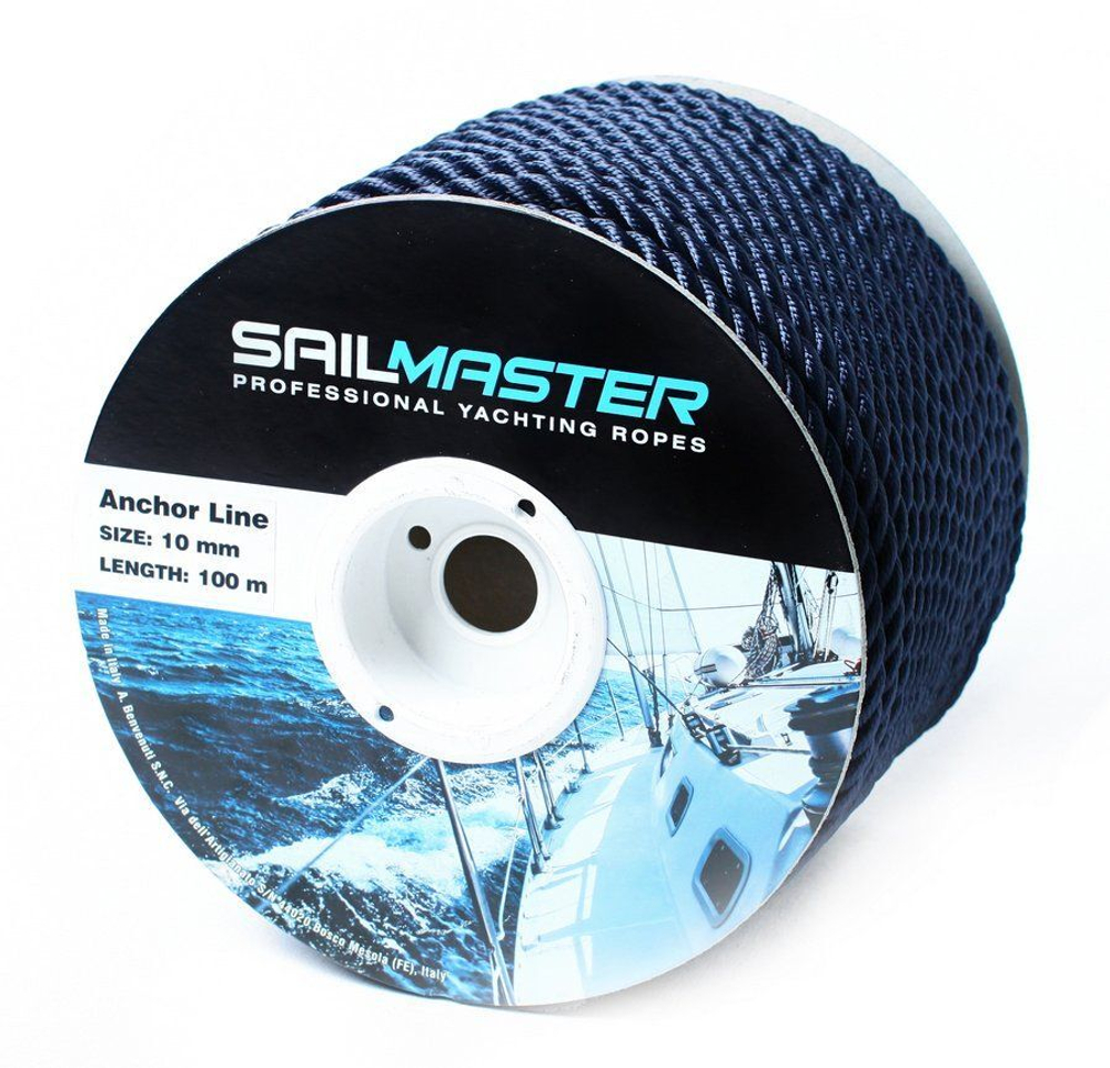 Шнур якорный Sail Master Anchor line 12,0 мм, 2750 кг, 100 м, еврокатушка