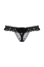 Трусики женские с кружевной юбочкой и доступом