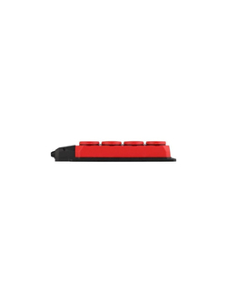 Колодка удлинителя 4-м с заземл. 16А IP44 K-4e-RED-IP44 каучук красн. Эра Б0044553