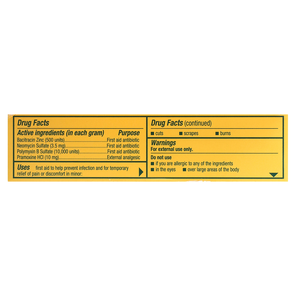 Neosporin, мазь для облегчения ожогов, максимального действия, 14,2 г (0,5 унции)