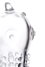 Насадка на пенис TOYFA A-Toys, закрытая, прозрачная, 14,7 см