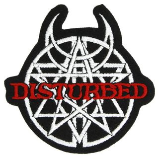 Нашивка Disturbed круглая (196)