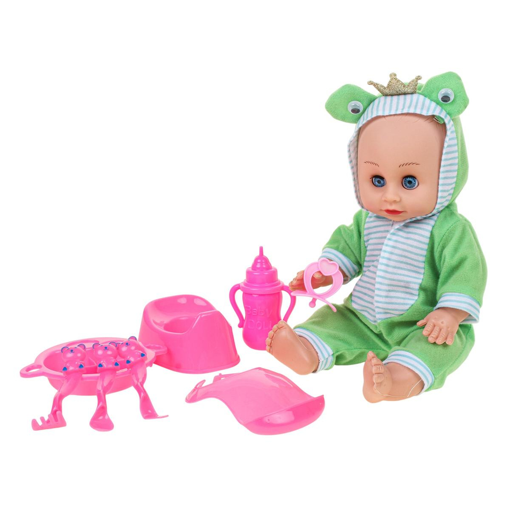 Пупс функциональный с аксесс., коробка ZL9920-E