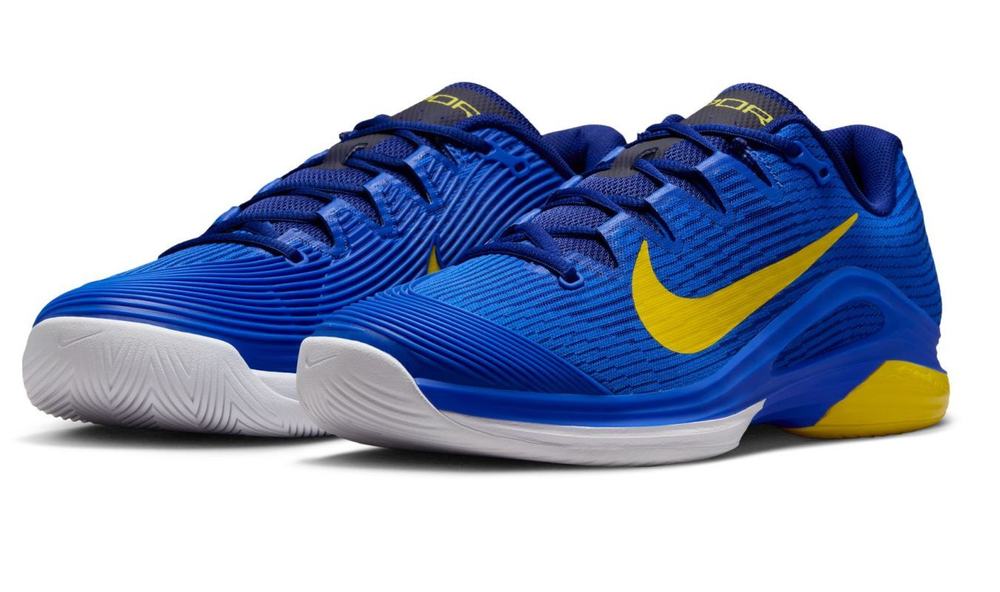 Мужские кроссовки теннисные Nike Zoom Vapor 12 - racer blue/lightening deep/royal blue
