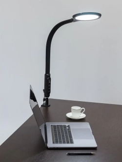 Лампа для наращивания ресниц на струбцине LED