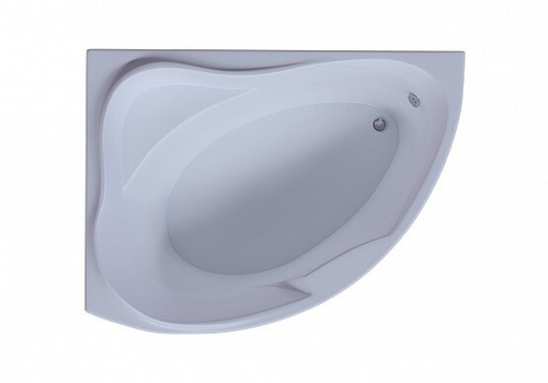 Акриловая ванна Aquatek (Акватек) Альтаир 158x120 L, с каркасом, с фронтальной панелью, со сливом-переливом